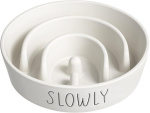 LE TAUCI Ceramic Slow Feeder Dog Bowl Small Breed 0.6 Cups