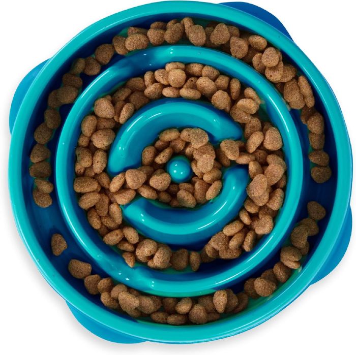 Outward Hound Fun Feeder Slo Bowl – Medium 2-Cup Capacity